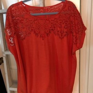 Beautiful orange shirt